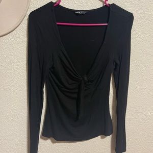 SHEIN tie top